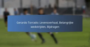 Gerardo Torrado: Levensverhaal, Belangrijke wedstrijden, Bijdragen