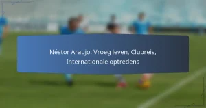 Néstor Araujo: Vroeg leven, Clubreis, Internationale optredens