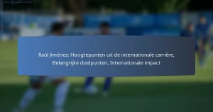Raúl Jiménez: Hoogtepunten uit de internationale carrière, Belangrijke doelpunten, Internationale impact